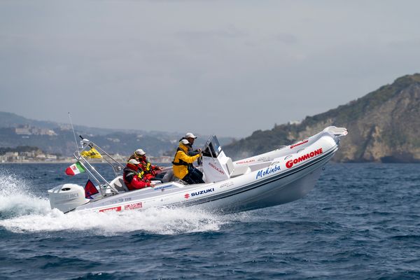 Raid Club Gommone Milano-Naxos fuoribordo Suzuki