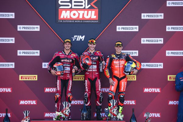 Podium race 1 Donington 2026