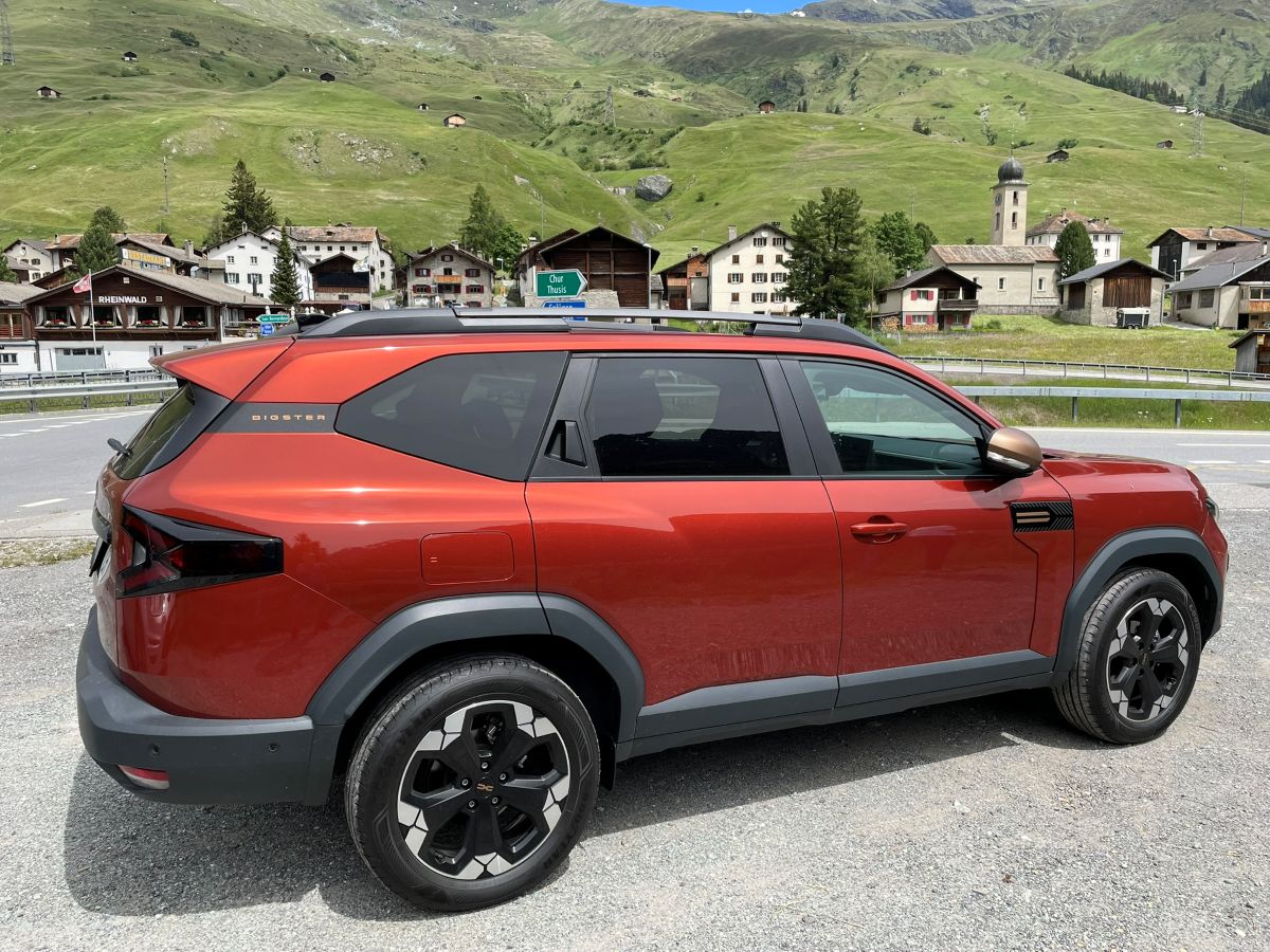 Dacia Bigster mild hybrid 130 4x4 man - San Bernardino route