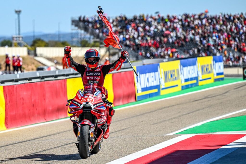 Marc Marquez (Ducati Lenovo Team) MotoGP 2026 Round 13 Aragon