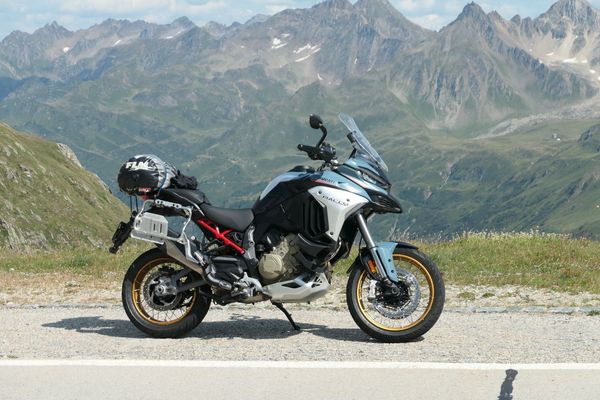 Multistrada Pass Road Panorama