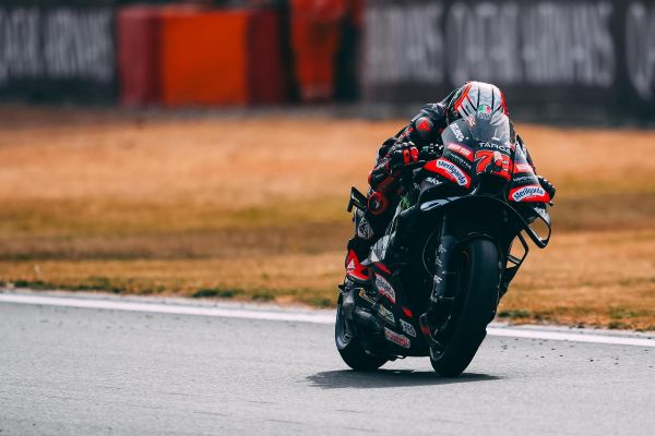 Marco Bezzecchi is third at Silverstone 2026