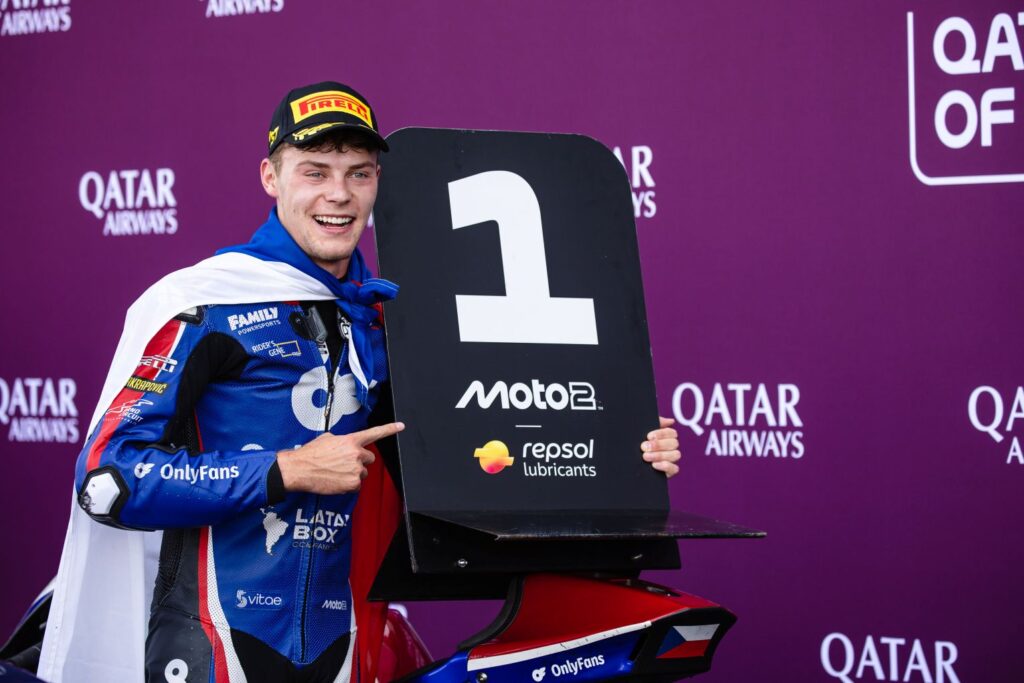 First career victory for Salač in Moto2 Kalex