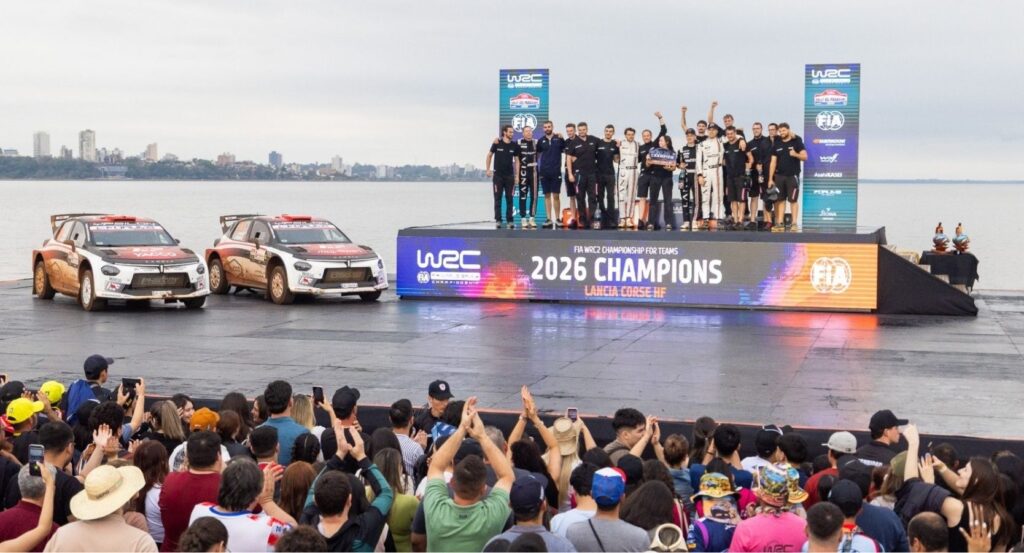 Lancia Corse HF is Team World Champion in WRC2