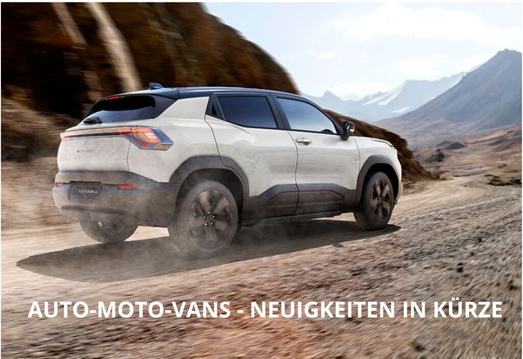 NEUIGKEITEN DER WOCHE AUTO, VANS, MOTORRAD, UND ELEKTROMOBILITÄT – 27.9.26