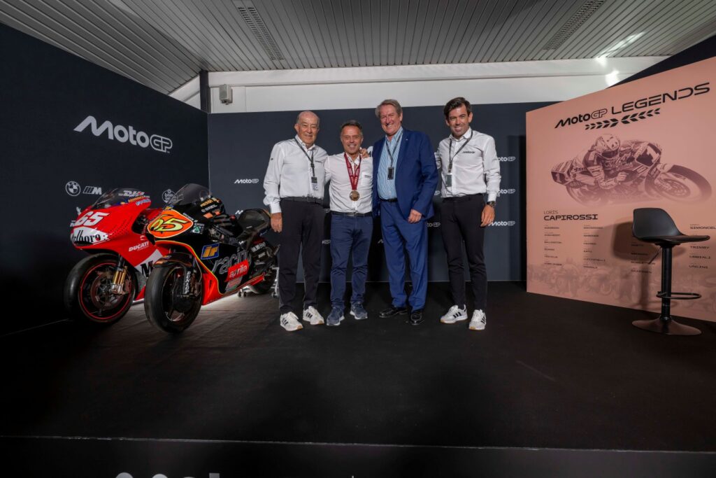 Loris Capirossi is now officially a MotoGP Legend