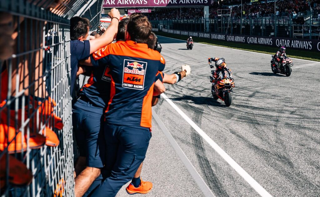 MotoGP 2026 Round 15 - Red Bull Ring. Winner Acosta KTM