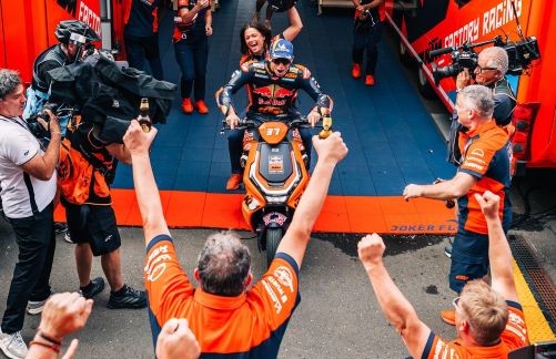 MotoGP 2026 Round 15 - Red Bull Ring. Winner Acosta KTM.