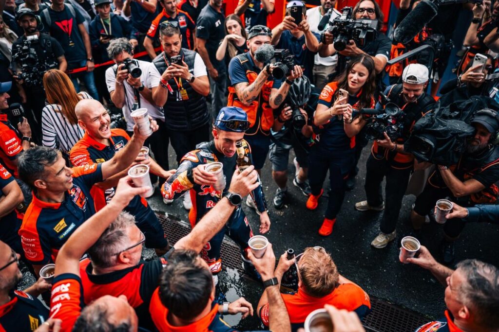 MotoGP 2026 Round 15 - Red Bull Ring. Winner Acosta KTM.