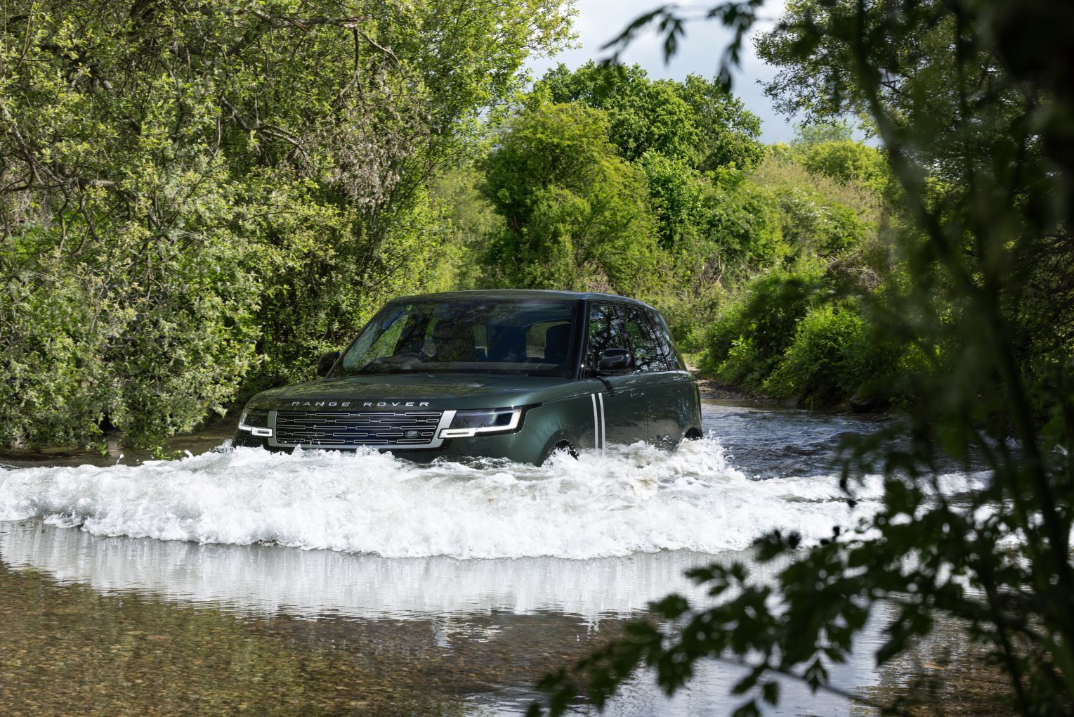RANGE ROVER ELECTRIC WADING