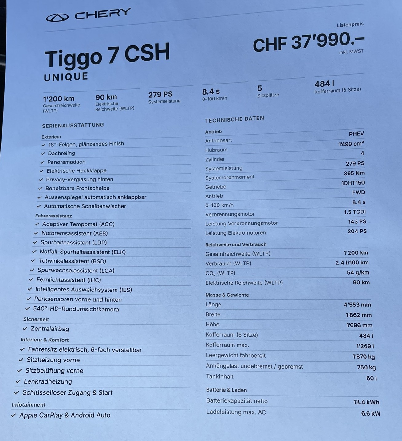 Chery TIGO 7 - 10.26 ZH.