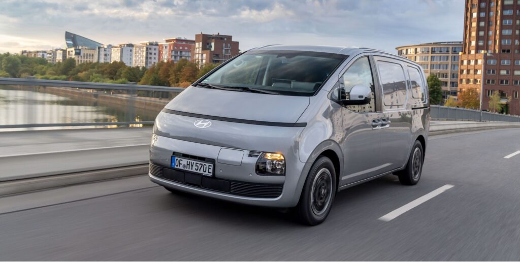 New Hyundai STARIA Electric Cargo.