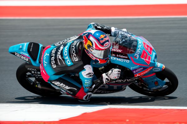 Máximo Quiles, third FIM Moto3™ World Champion of the Pirelli era.