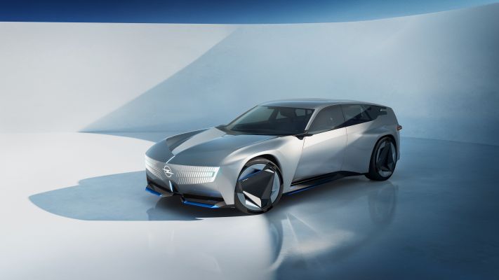 World premiere of the Opel STX Concept at the Mondial de l'Automobile Paris. 