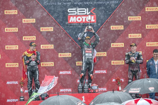 WorldSBK race2 podium